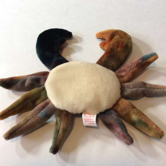 1996 Claude Crab Ty Beanie Baby Vintage NWT Retired - Picture 2 of 6